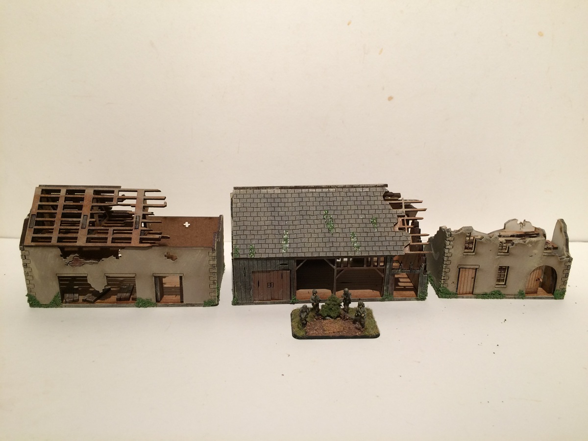 20mm Normandy 20-NY-ruined Farm KIT